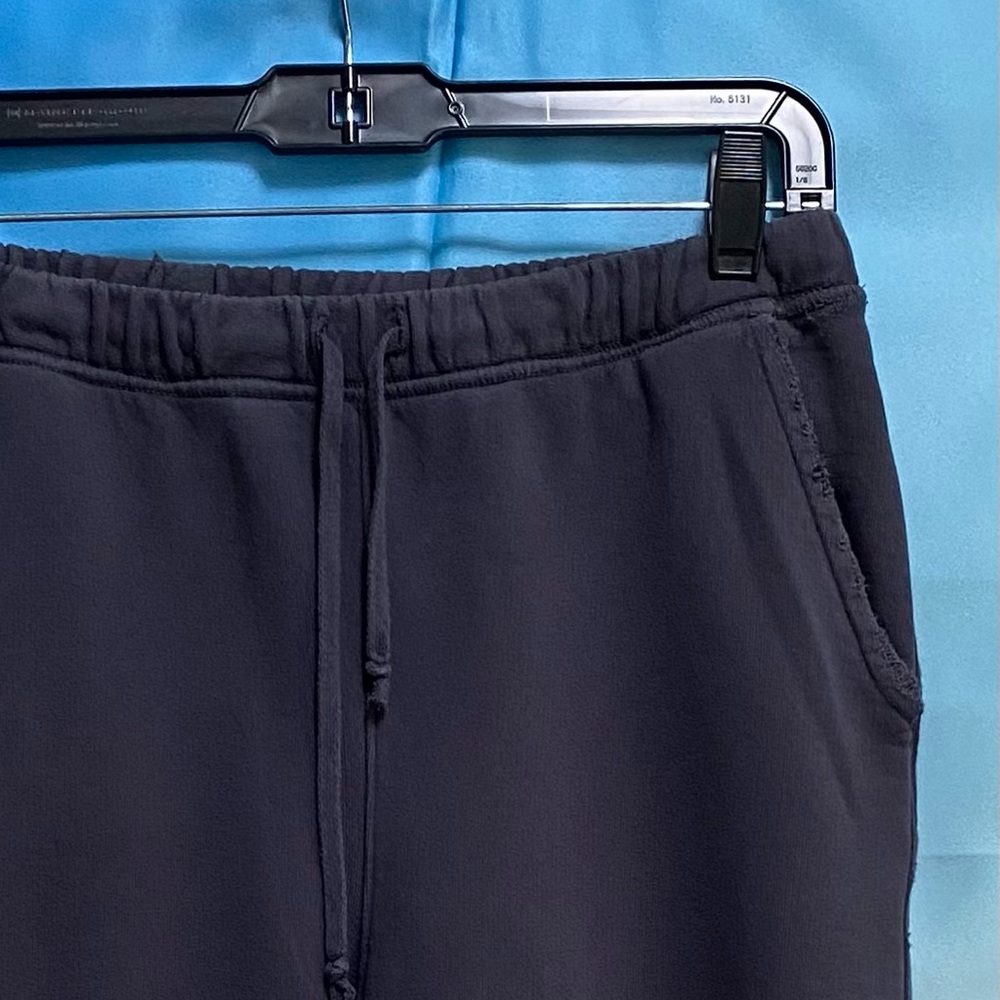 Frank & Eileen Tee Lab Super Crop Triple Fleece Sweatpants Size: M Gray - Picture 3 of 16
